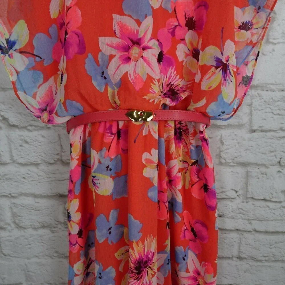 NWT Candie's Dress Floral Party Cocktail Prom S - Picture 11 of 13